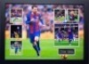 Lionel Messi Signed And Framed Barcelons Fc Display Certificate of Authenticity
