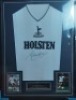 Glenn Hoddle Signed And Framed Tottenham Hotspur Shirt Certificate of Authenticity