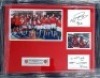 Sylvian Wiltord And Robert Pires Signed And Framed Arsenal Invincibles Display Certificate of Authenticity