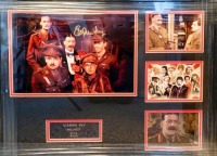 Stephen Fry Signed And Framed Blackadder Display Certificate of Authenticity