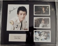 John Hurt Signed And Framed Alien Display Certificate of Authenticity