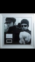 Noel Gallagher Signed Oasis Display Certificate of Authenticity