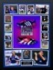 Paul Gascgoine And Ally Mccoist Signed Boots In A Rangers Fc Led Framed Display Certificate of Authenticity