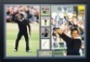 Seve Ballesteros Signed And Framed Gold Display Certificate of Authenticity