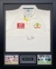 Steve Smith Signed And Framed Australis Cricket Shirt Certificate of Authenticity