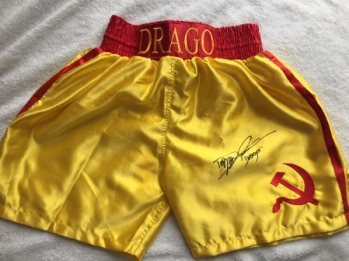 Ivan Drgao Signed Shorts Certificate of Authenticity
