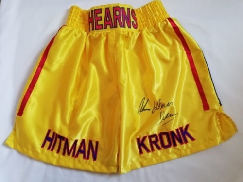 Thomas Heans Signed Shorts Certificate of Authenticity