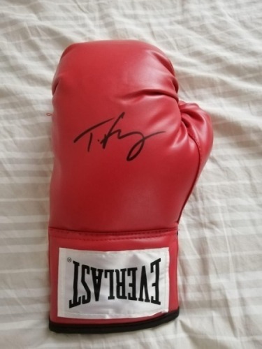 Deontay Wilder Signed Boxing Shorts Certificate of Authenticity