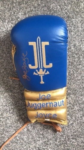 Joe Joyce Signed Boxing Glove Certificate of Authenticity
