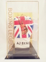 Anthony Joshua Signed Glove In A Perspex Display Certificate of Authenticity