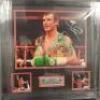 Joe Calzaghe Signed And Framed Display Certificate of Authenticity