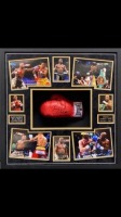 Floyd Mayweather Signed And Framed Glove Certificate of Authenticity