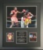 Sugar Ray Leonard And Thomas Hearns Signed And Framed Boxing Display Certificate of Authenticity