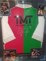 Floyd Mayweather Signed And Framed Robe Certificate of Authenticity