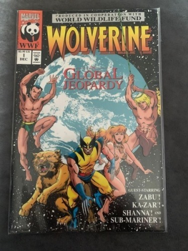 Marvel Comics, WWF Edition Wolverine issue #1