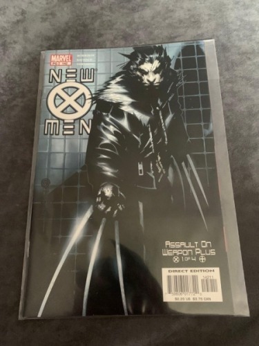 Marvel, New X-Men PG Assault On Weapon Plus (4 Issues in this Lot)