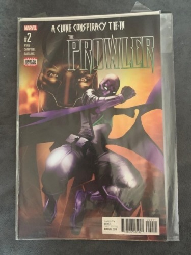 Marvel, The Clone Conspiracy Tie In The Prowler. (2 Issues in this Lot)