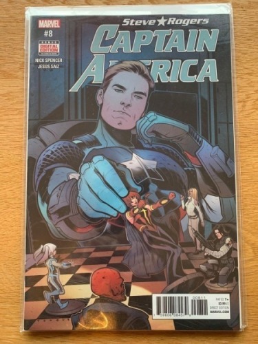 Marvel, Steve Rodgers Captain America. (2 Issues in this Lot)