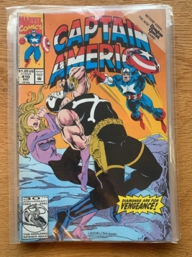 Marvel, Captain America various issues. (5 Issues in this Lot)