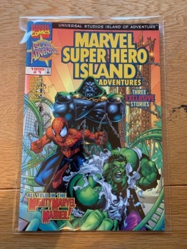 Marvel comics, Marvel Super Hero Island Adventures issue 1