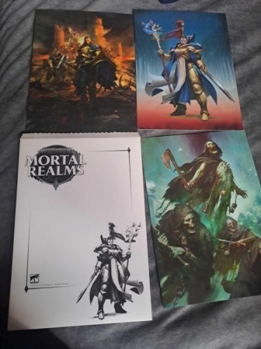 Mortal Realms Warhammer Age of Sigmar limited edition premium prints (unframed)