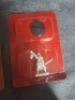 3 Lord of the Rings minatures, includes 1 plastic glue 1 paint brush set and 2 painting handles - 4