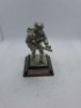 5 x Royal Hampshire & English Minitures Pewter & Silver Plated Figures, See Description for more information. - 16