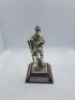 5 x Royal Hampshire & English Minitures Pewter & Silver Plated Figures, See Description for more information.