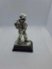 5 x Royal Hampshire & English Minitures Pewter & Silver Plated Figures, See Description for more information. - 2