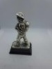 5 x Royal Hampshire & English Minitures Pewter & Silver Plated Figures, See Description for more information. - 3
