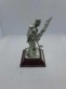 5 x Royal Hampshire & English Minitures Pewter & Silver Plated Figures, See Description for more information. - 10