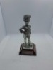5 x Royal Hampshire & English Minitures Pewter & Silver Plated Figures, See Description for more information. - 17