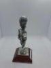 5 x Royal Hampshire & English Minitures Pewter & Silver Plated Figures, See Description for more information. - 18