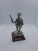 5 x Royal Hampshire & English Minitures Pewter & Silver Plated Figures, See Description for more information. - 9