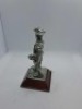 5 x Royal Hampshire & English Minitures Pewter & Silver Plated Figures, See Description for more information. - 10