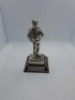 5 x Royal Hampshire & English Minitures Pewter & Silver Plated Figures, See Description for more information.