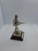 5 x Royal Hampshire & English Minitures Pewter & Silver Plated Figures, See Description for more information. - 2