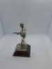 5 x Royal Hampshire & English Minitures Pewter & Silver Plated Figures, See Description for more information. - 3