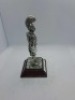 5 x Royal Hampshire & English Minitures Pewter & Silver Plated Figures, See Description for more information. - 2