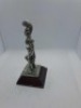 5 x Royal Hampshire & English Minitures Pewter & Silver Plated Figures, See Description for more information. - 3