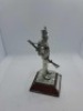 5 x Royal Hampshire & English Minitures Pewter & Silver Plated Figures, See Description for more information. - 6