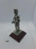5 x Royal Hampshire & English Minitures Pewter & Silver Plated Figures, See Description for more information. - 15