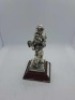 5 x Royal Hampshire & English Minitures Pewter & Silver Plated Figures, See Description for more information. - 7
