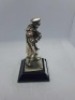 5 x Royal Hampshire & English Minitures Pewter & Silver Plated Figures, See Description for more information. - 10