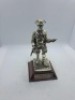 5 x Royal Hampshire & English Minitures Pewter & Silver Plated Figures, See Description for more information.