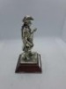 5 x Royal Hampshire & English Minitures Pewter & Silver Plated Figures, See Description for more information. - 2