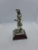 5 x Royal Hampshire & English Minitures Pewter & Silver Plated Figures, See Description for more information. - 3