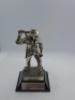 5 x Royal Hampshire & English Minitures Pewter & Silver Plated Figures, See Description for more information. - 5