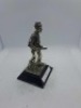5 x Royal Hampshire & English Minitures Pewter & Silver Plated Figures, See Description for more information. - 22
