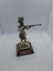 5 x Royal Hampshire & English Minitures Pewter & Silver Plated Figures, See Description for more information.